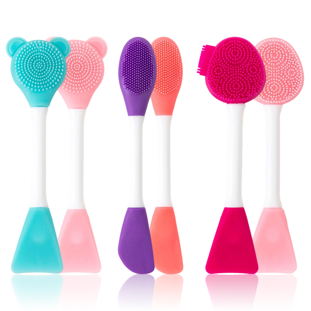 Skincare B Erl - Facial Cleaning Silicone Brush Facial Mask