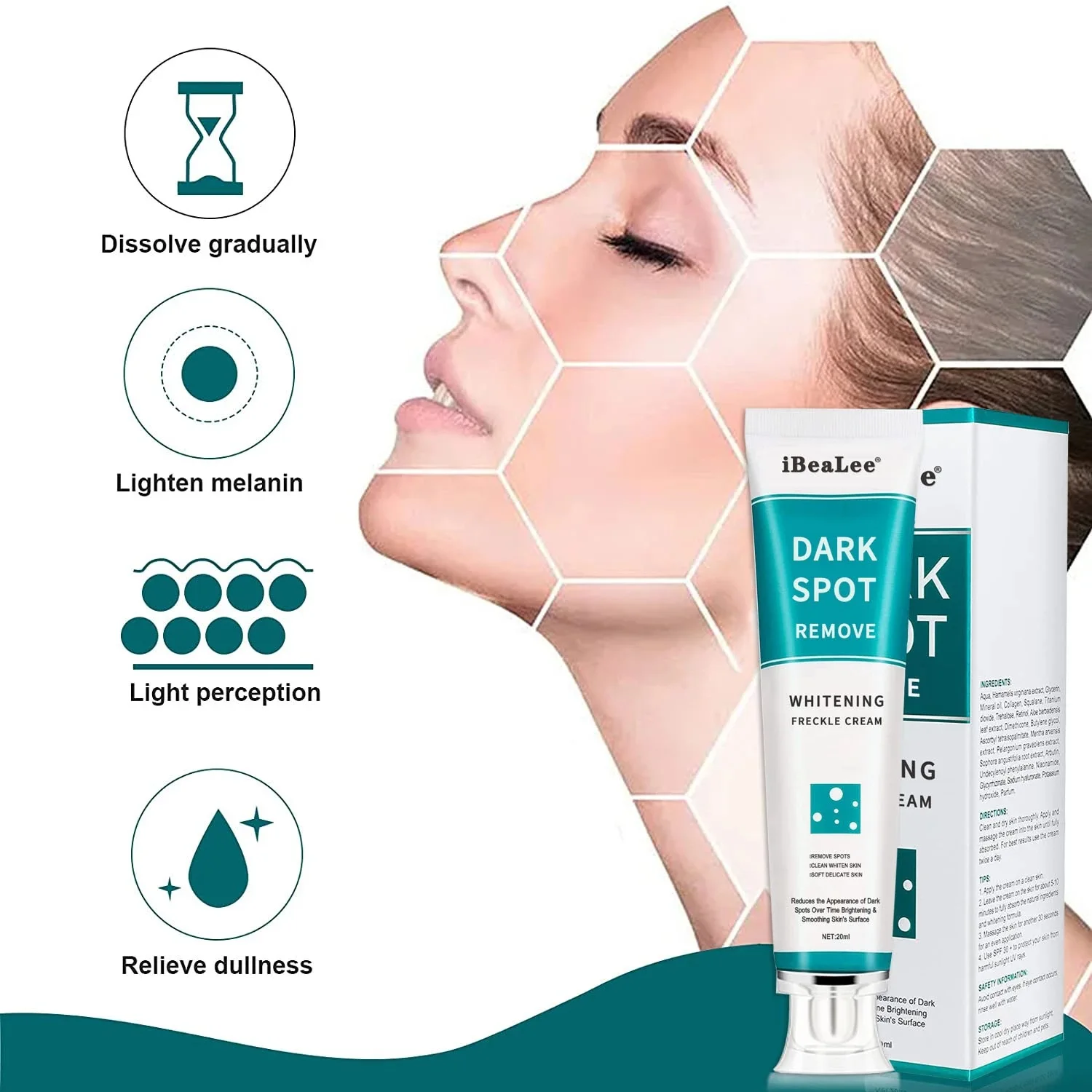 Melasma Brightening Face Cream - огляд і ціна Skincare Retinol