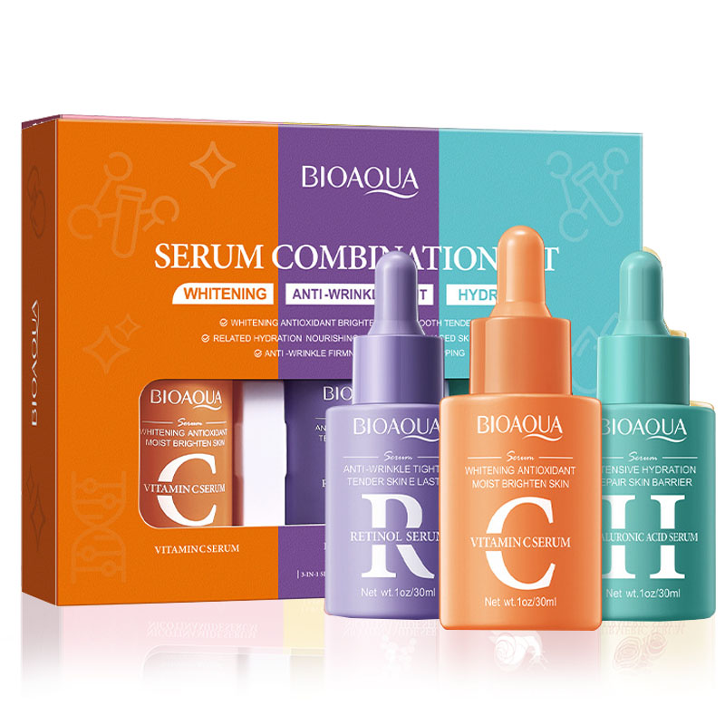 3pcs/set BIOAQUA Vitamin C Ret - огляд і ціна Skincare Retinol