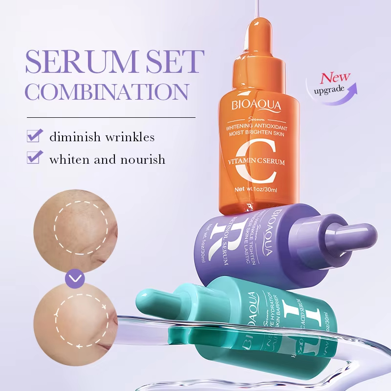3pcs/set BIOAQUA Vitamin C Ret - огляд і ціна Skincare Retinol