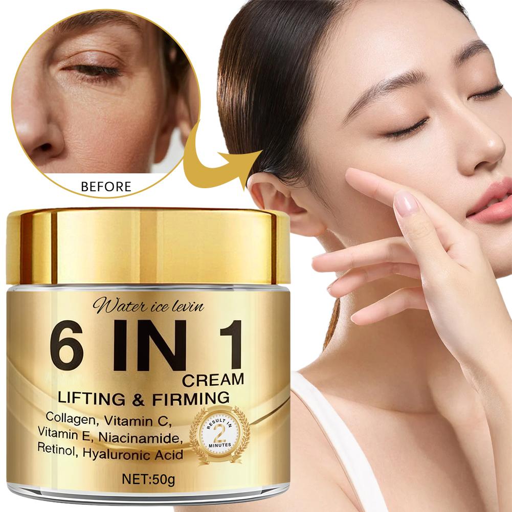 6 IN 1 Collagen Face Cream Lif - огляд і ціна Skincare Retinol