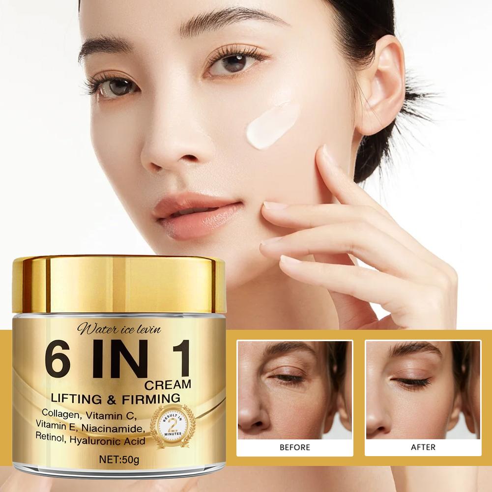 6 IN 1 Collagen Face Cream Lif - огляд і ціна Skincare Retinol