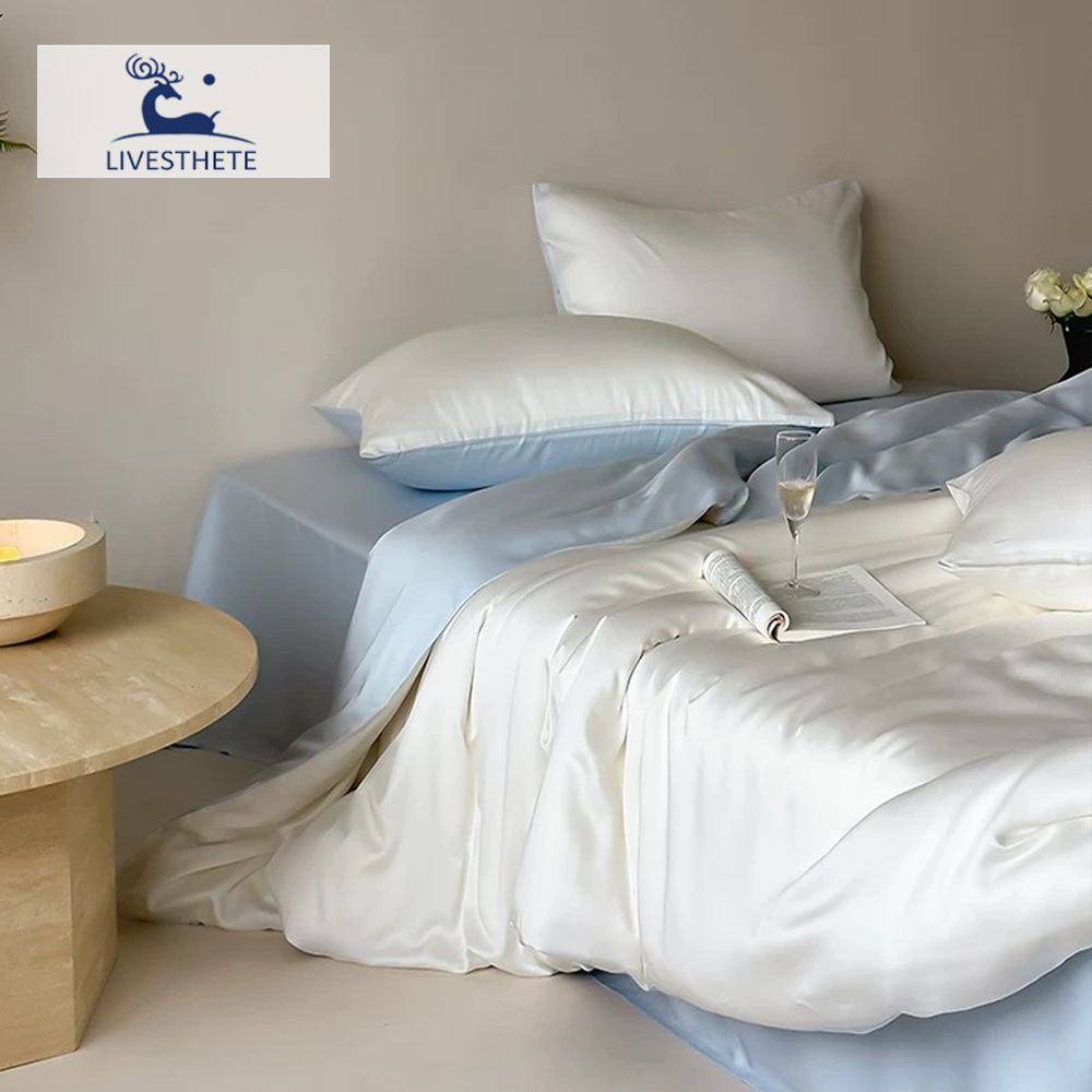 Liv-Esthete 100% Silk Duvet Co - огляд і ціна Skincare Queen