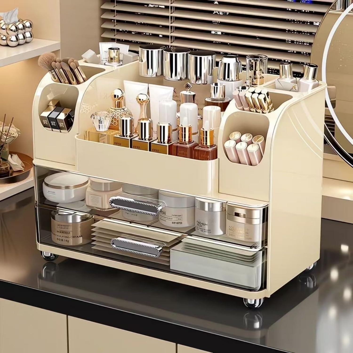 Makeup Organizer with Drawers  - огляд і ціна Skincare B Erl
