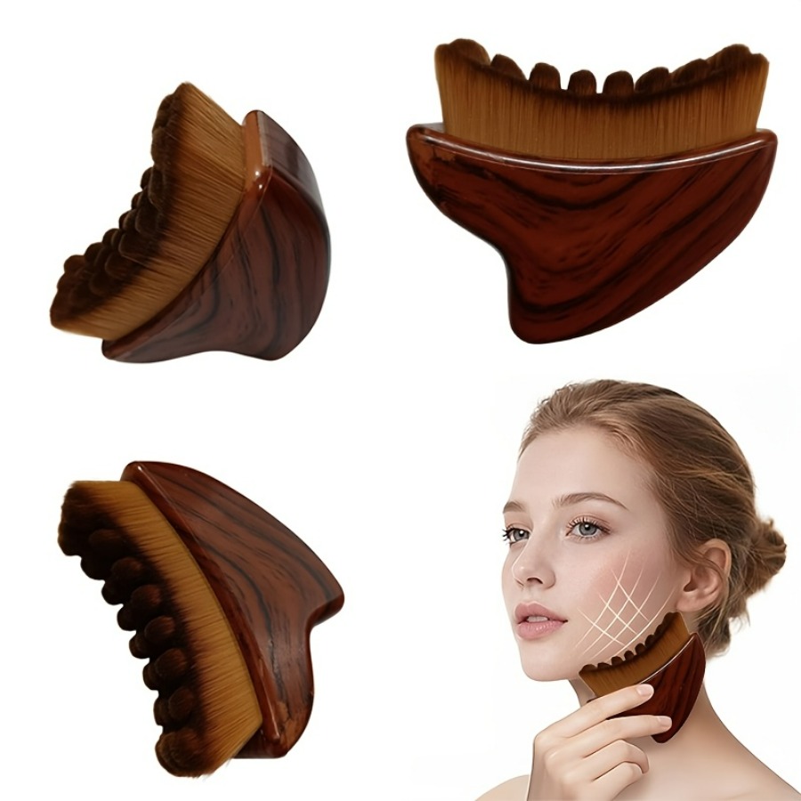 1PC Facial Massage Brush, Angl - огляд і ціна Skincare B Erl
