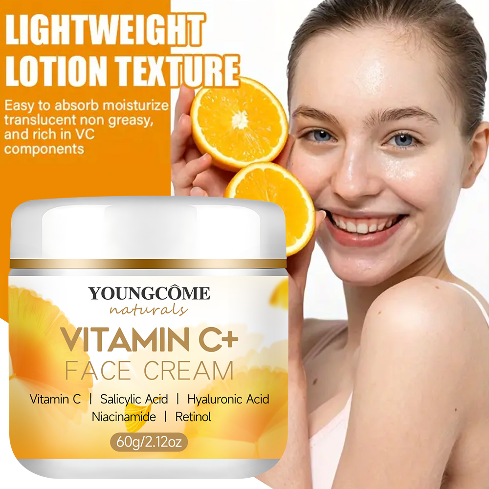 YOUNGCOMEN Vitamin C Face crea - огляд і ціна Skincare Retinol