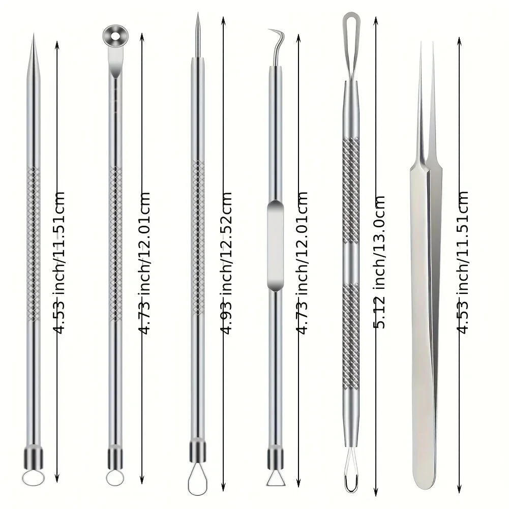 6Pcs Ultra-Precise Pimple Twee - огляд і ціна Skincare Ingredients Checker