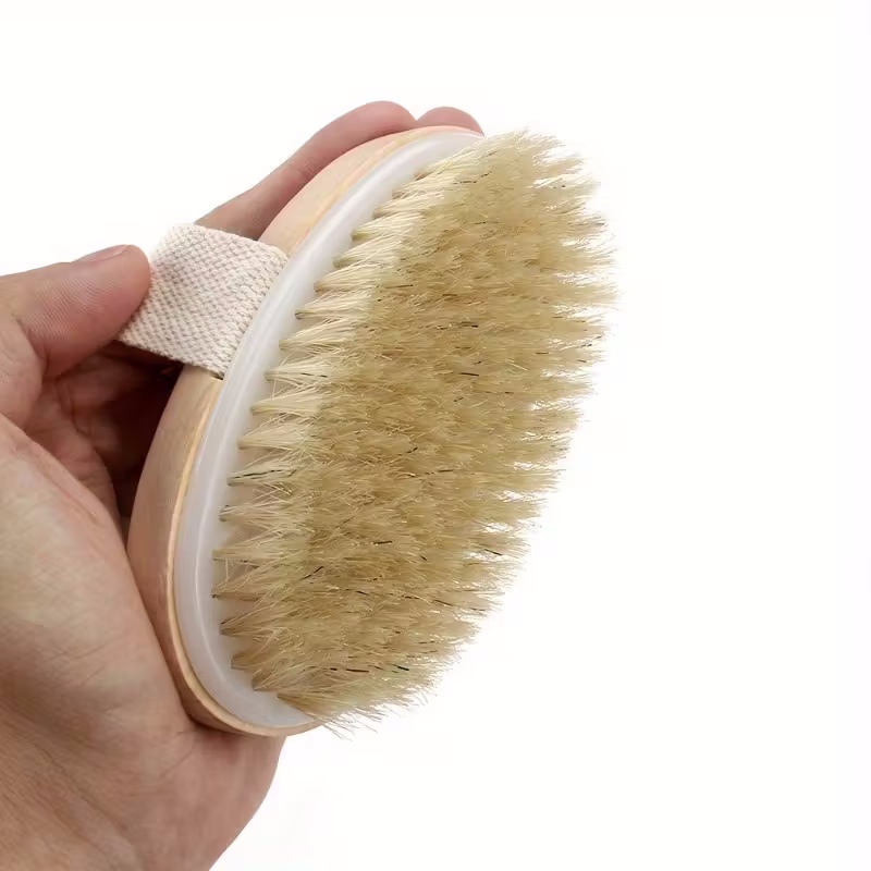 Wooden Bristle Body Brush Natu - огляд і ціна Skincare B Erl